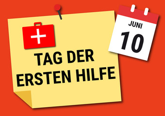 Tag der Ersten Hilfe am 10.06.2018