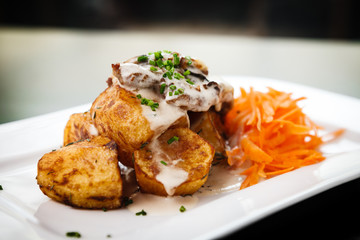 Chicken Stuffed with cream cheese