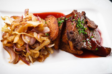 Pork with potato