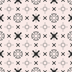Funky seamless pattern, cross geometric texture, x background