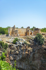 Fototapeta na wymiar kanlidivane ancient city.(mersin,Turkey)