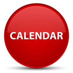 Calendar special red round button