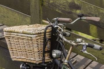 Two Bikes with Basket