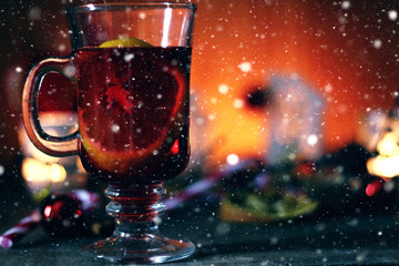 christmas grog orange cinnamon sugar