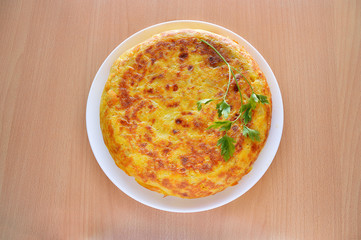 delicious spanish omelette