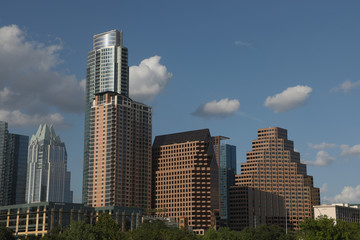 Fototapeta na wymiar Austin City Sky Line