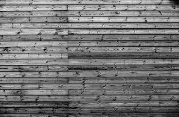 Obraz premium lambris bois, noir et blanc 