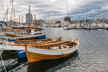 Fototapeta na wymiar Norway, port