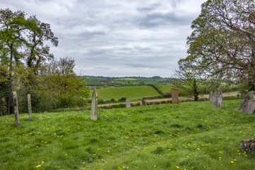 cemetery at Saint Mary the church in Great Brington, England