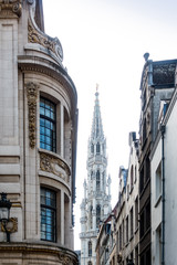 Fototapeta na wymiar Europe cityscape - landmark of Brussels