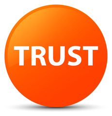 Trust orange round button