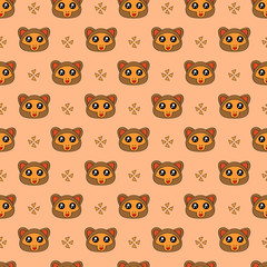 Cute kids pattern for girls and boys. Colorful monkey, stars on the abstract background create a fun cartoon drawing. The background is made in pastel colors. Urban backdrop for textile and fabric.