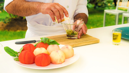 Vinaigrette anrühren