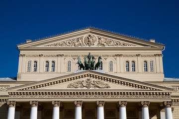 Fototapeta premium bloshoy theatre in moscow