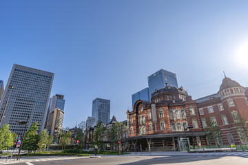 Tokyo station in Japan