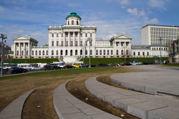 Obraz premium landscape of moskow from the kremlin