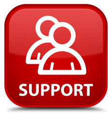 Support (group icon) special red square button
