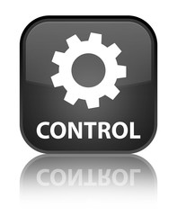 Control (settings icon) special black square button