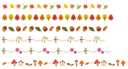 秋の飾り線