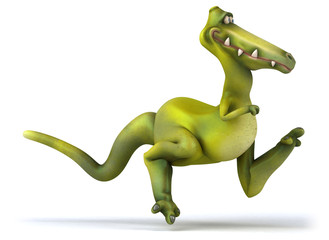 Fototapeta premium Fun dinosaur - 3D Illustration