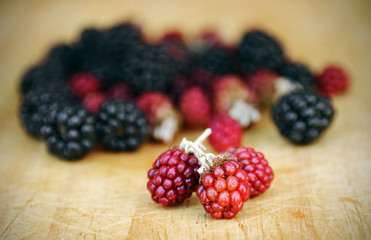 blackberries