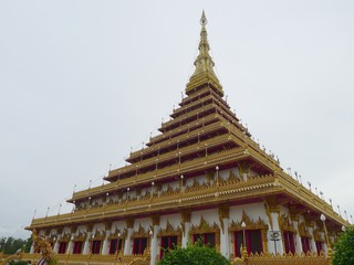 Obraz premium Temple pagoda / Architecture building temples in Buddhism