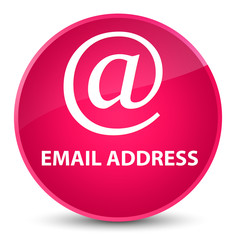 Email address elegant pink round button