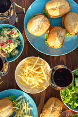 Beach Cheers Celebration Friendship Summer Fun Dinner Concept