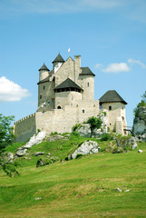 Fototapeta na wymiar Bobolice Castle - Poland