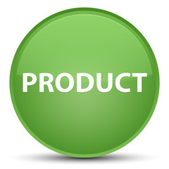 Product special soft green round button