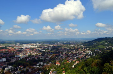 Blick auf Freiburgs Norden
