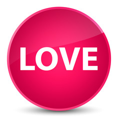 Love elegant pink round button