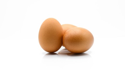 Egg isolated on white background cutout