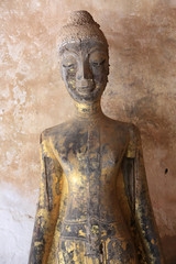 Bouddha. Cloître. Vat Sisakhet. 1819. Ventiane. Laos. 