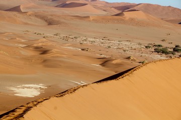 namib desert from above