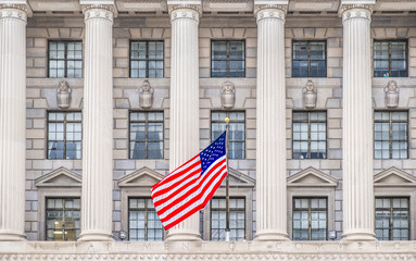 Fototapeta premium Department of Commerce Washington DC US