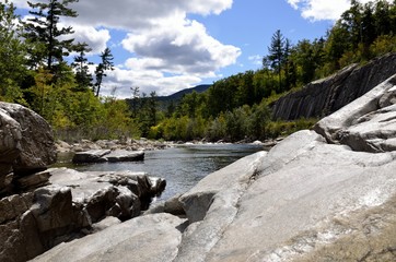 Fototapeta na wymiar New Hampshire river