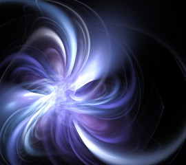 Fototapeta premium fractal misty magic flower