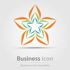 Originally created business icon