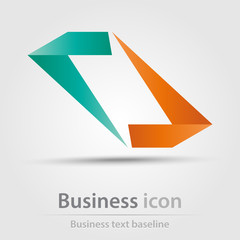 Originally created business icon