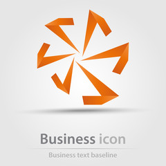 Originally created business icon