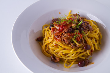 main courses ready in a gourmet restaurant