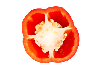 Half red pepper