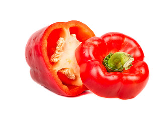 Cut red pepper