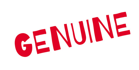 Genuine rubber stamp. Grunge design with dust scratches. Effects can be easily removed for a clean, crisp look. Color is easily changed.