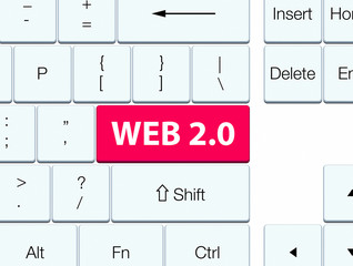 Web 2.0 pink keyboard button