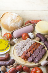 Spanish food (embutido)