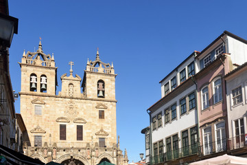 Fototapeta na wymiar Cathedral of Braga, Portugal