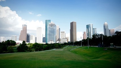 City skyline in Houston, Texas