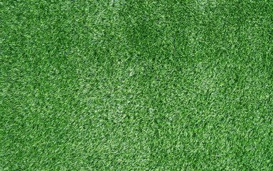 Green artificial grass texture for background.